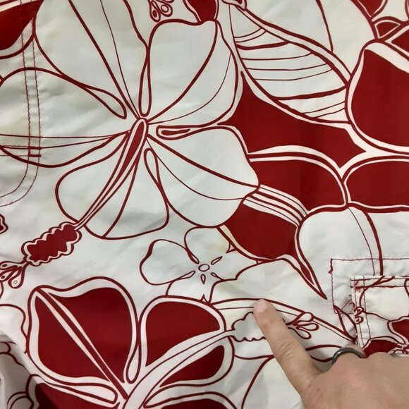 Faded Glory Swim Trunks Size XL(40-42) Small spots see photo, Lined, Pockets - Picture 2 of 9